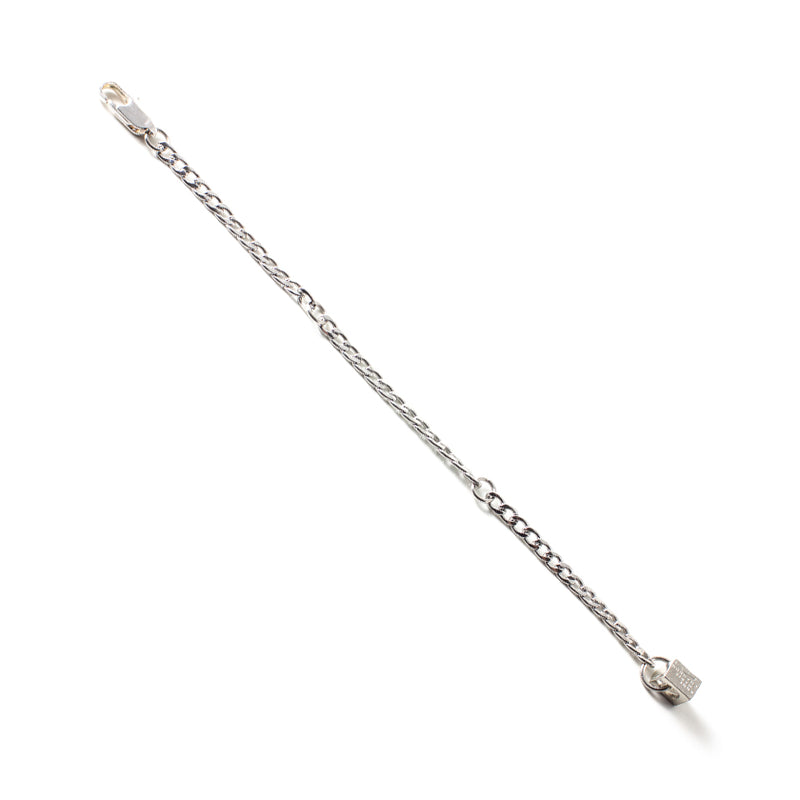 Necklace Silvery Extension Maillon