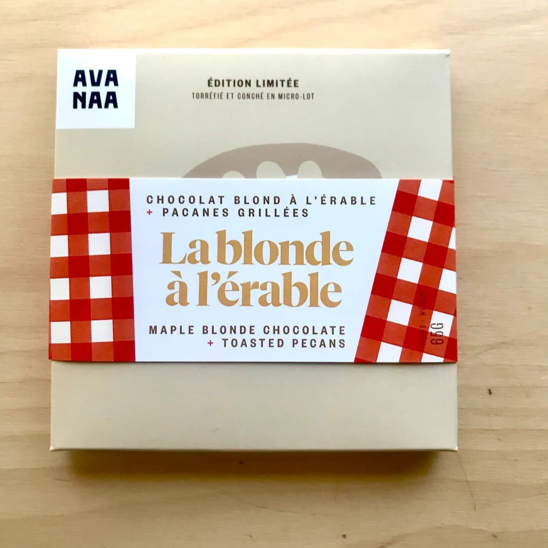 The Maple Blonde Chocolate 65g
