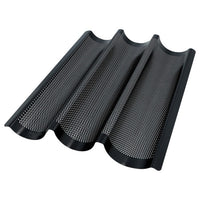 Bread Buddies Baguette Tray Perforated, Non-Stick, Makes 3
