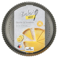 Molde redondo para quiche y tarta de 9,5"