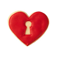Cookie Cutter Heart with Keyhole