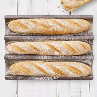 Easy Baking Perforated Baguette Tray - Makes 3