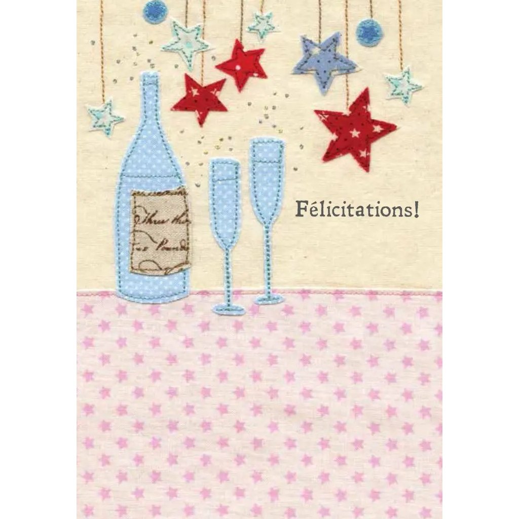 "Félicitations" Greeting Card 5" x 7"
