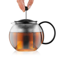 Prensa de té ASSAM con filtro de acero inoxidable 1L / 34oz