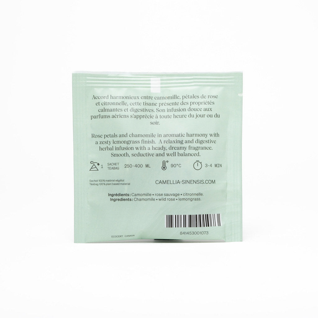 Manzanilla Sublime Orgánica - Bolsita de té individual