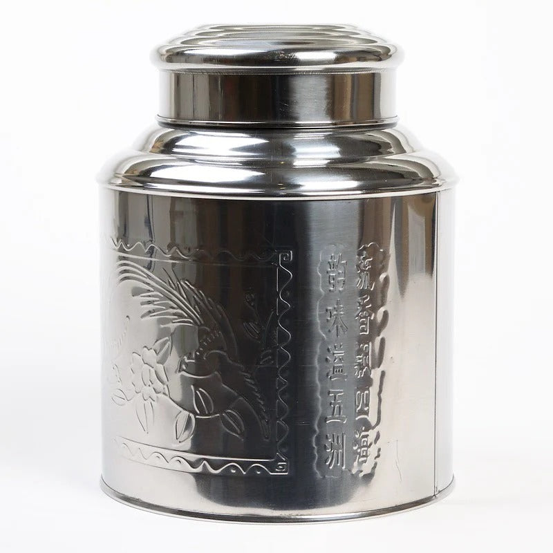 Bote de té de acero inoxidable J2