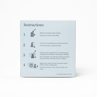 Filtros de papel para té - Caja de 200