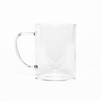 Glass Mug With Handle - Vision