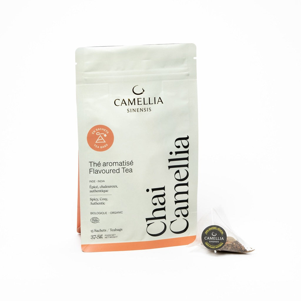 Chai Camellia Bio - 15 sachets de thé