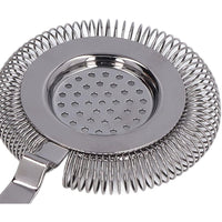 Colador de cóctel de acero inoxidable