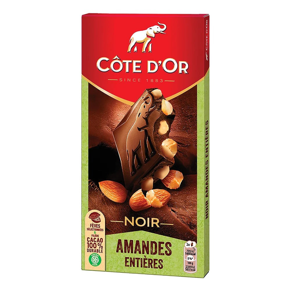 Dark Chocolate with Whole Hazelnuts 180g