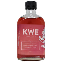 Cranberries and Fir Syrup 200ml – Holiday Décor gift Montreal Villeray Urban Palate