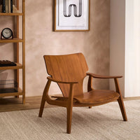 Nordik Lounge Chair in Solid Teak