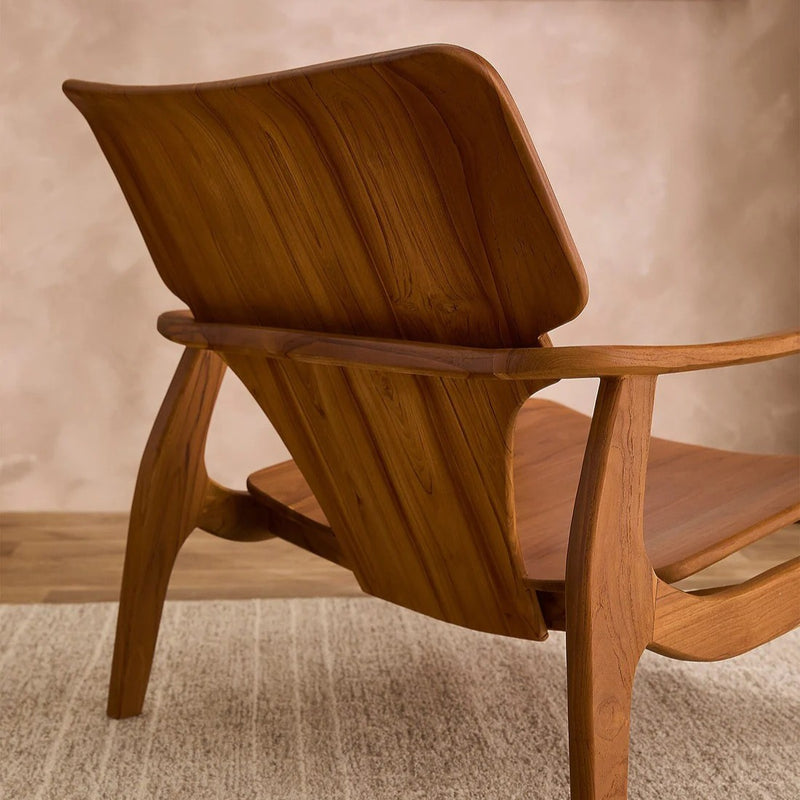 Nordik Lounge Chair in Solid Teak