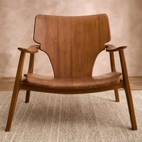 Nordik Lounge Chair in Solid Teak