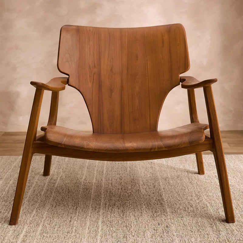 Nordik Lounge Chair in Solid Teak