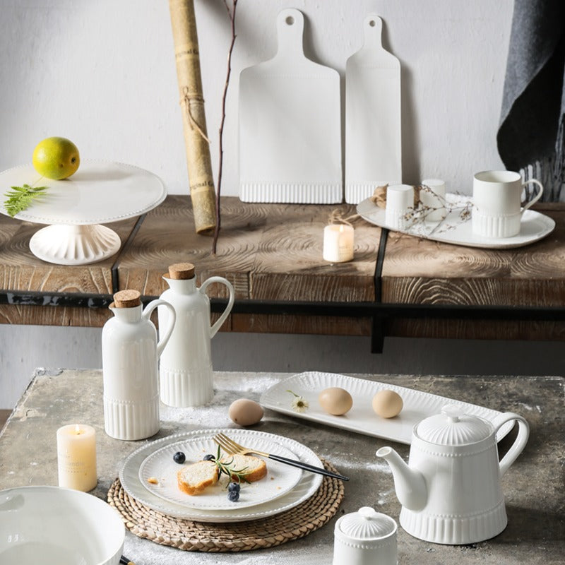 Ensemble salière et poivrière Chantilly