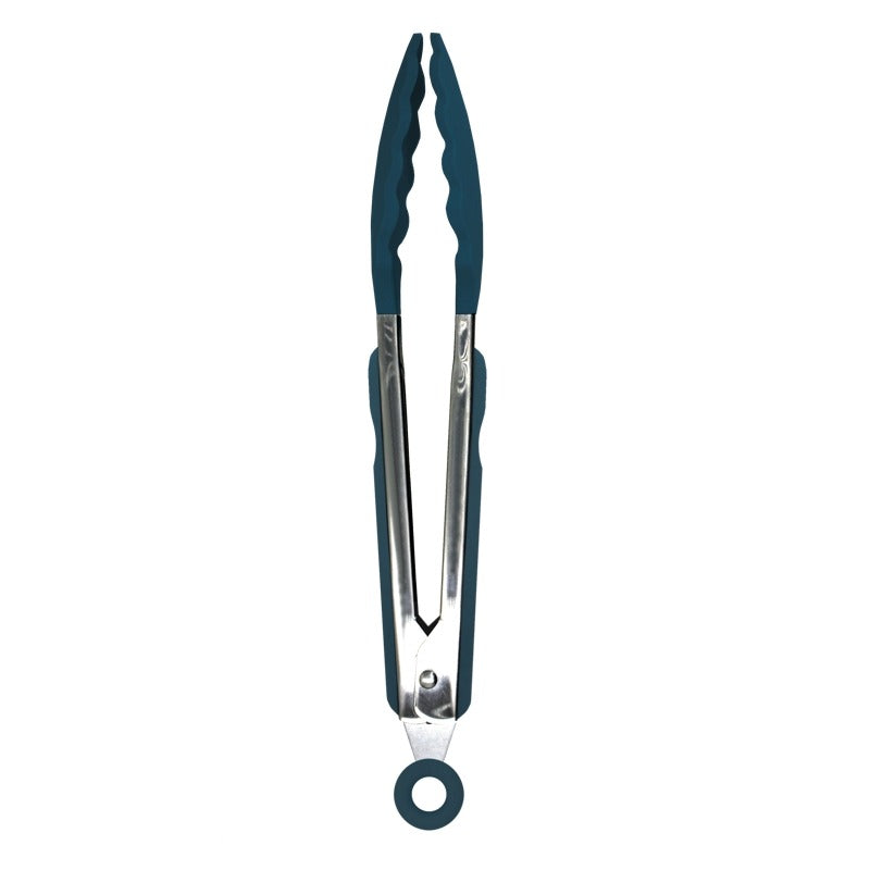 Silicone Locking Tongs - Blue