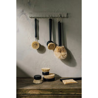 Cepillo para platos de sisal desmontable