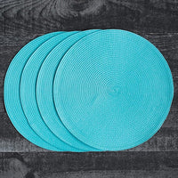 Mantel individual Disko Turquesa - Juego de 4