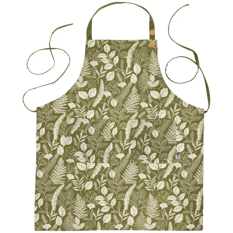 Fern & Frond Spruce Apron