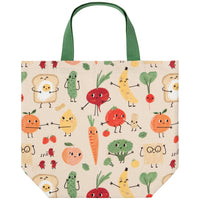 Bolso de mano divertido con bolsillo para comida