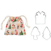 Gnome pour les fêtes - Lot de 3