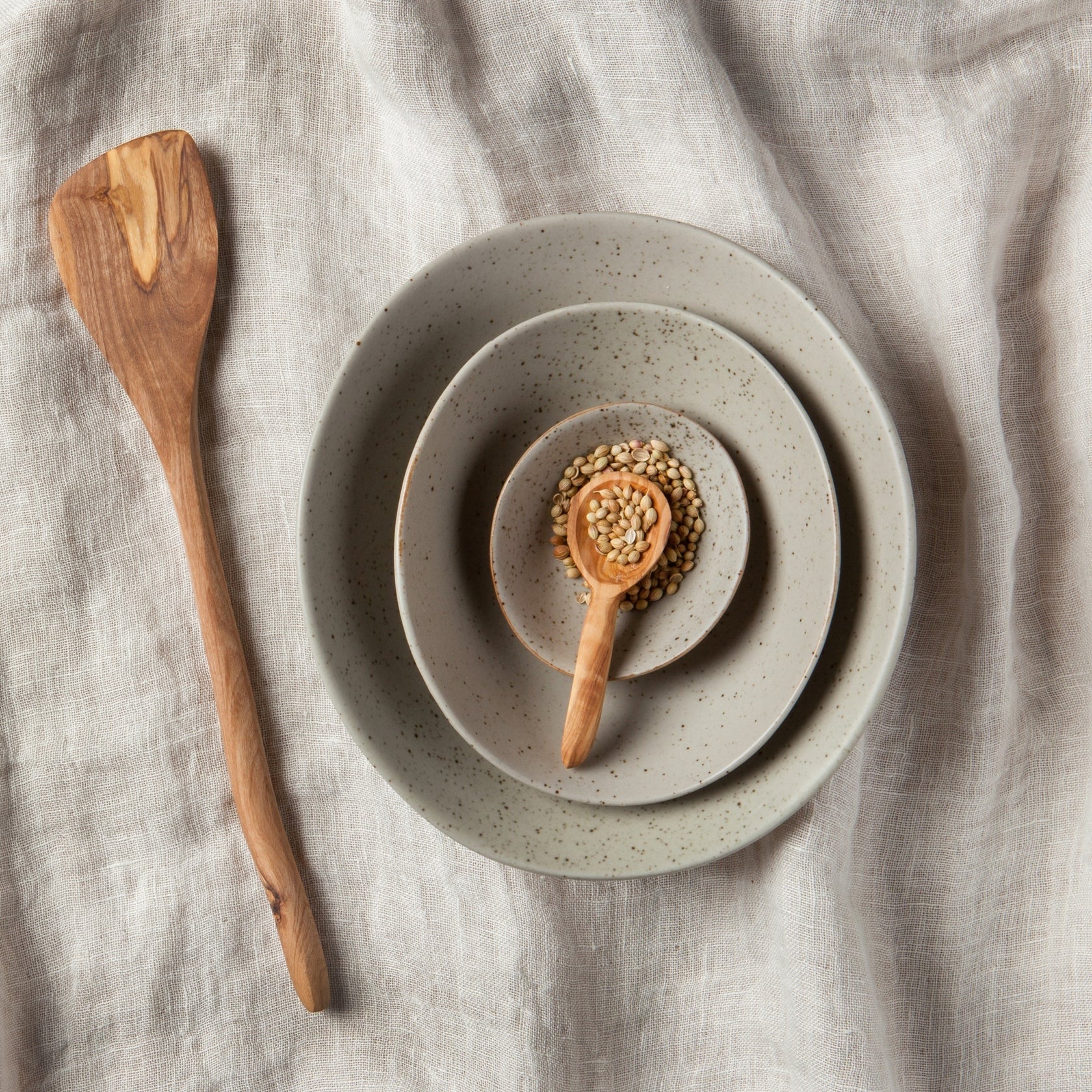 Olive Wood Small Spoon