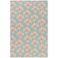 Torchons en lin et coton Plume - Lot de 2