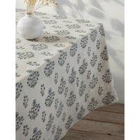 Mantel Salvia Estampado Manual 60 x 90 pulgadas