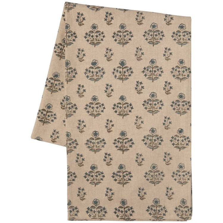Mantel Salvia Estampado Manual 60 x 90 pulgadas