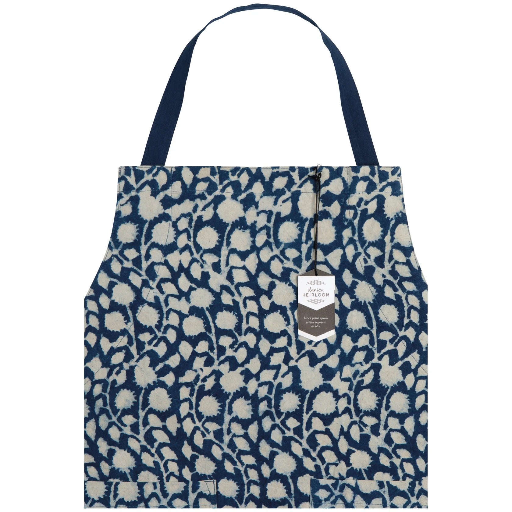Vinebloom Block Print Apron
