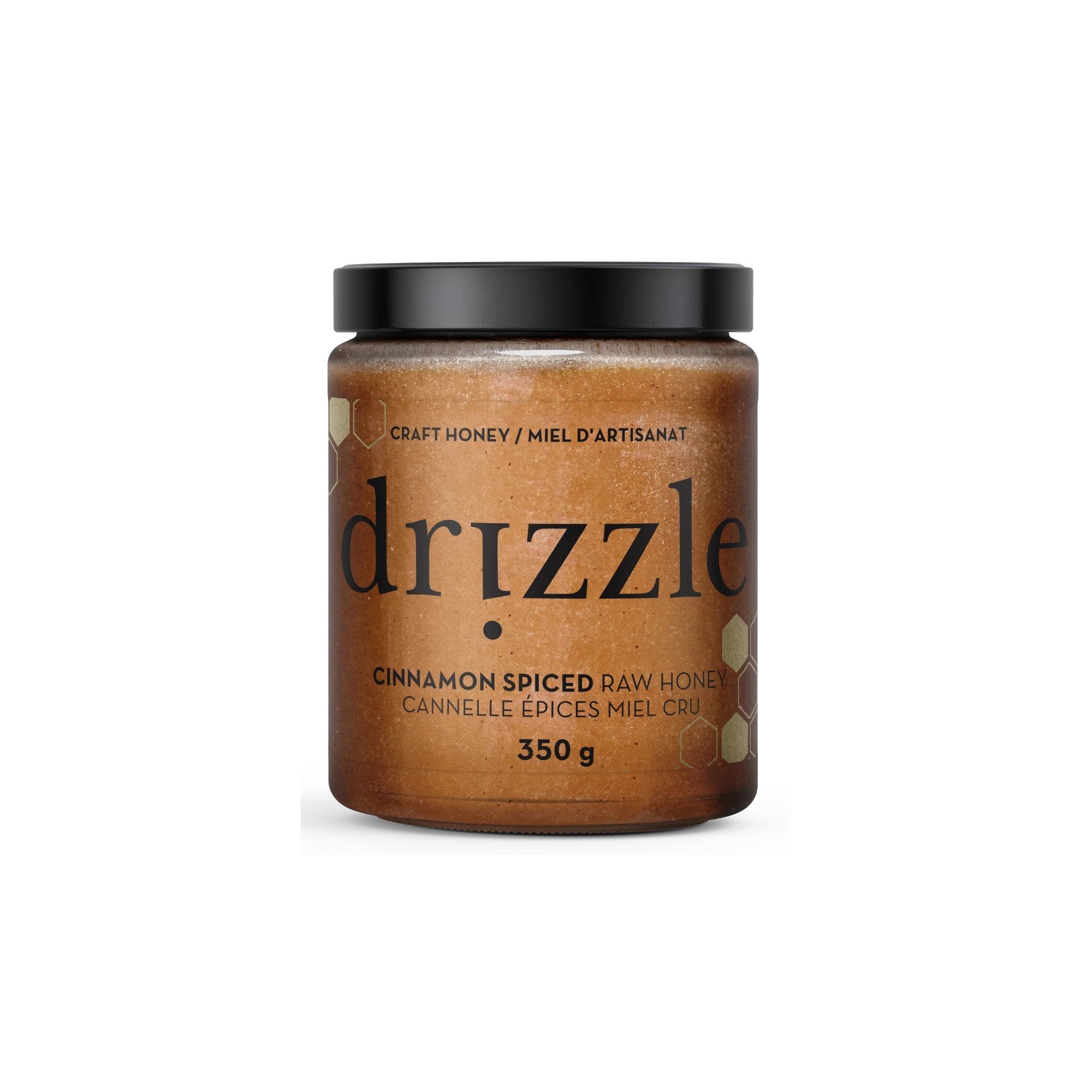Cinnamon Spiced Raw Honey 350g