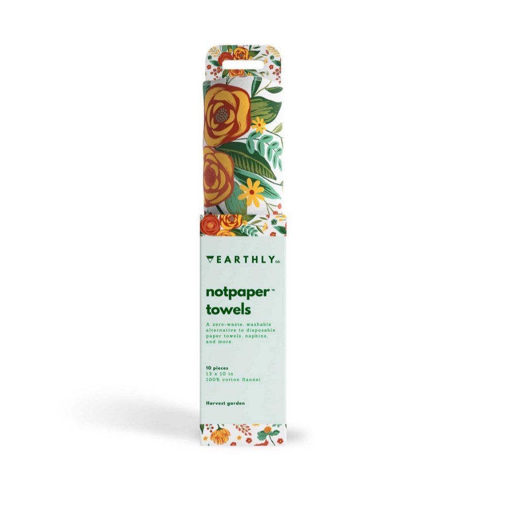 Notpaper Reusable Towels - Harvest Garden - Pack of 10