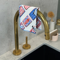 Notpaper Reusable Towels - Sardine Social - Pack of 10
