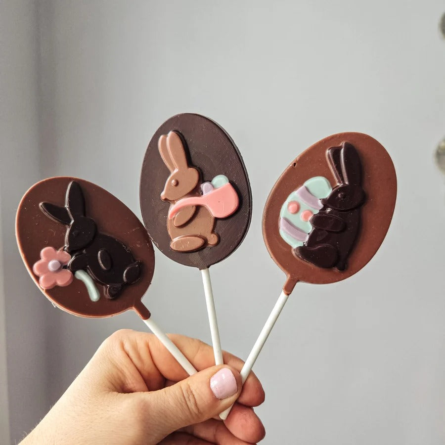 Pirulí de chocolate con leche de Pascua 30g