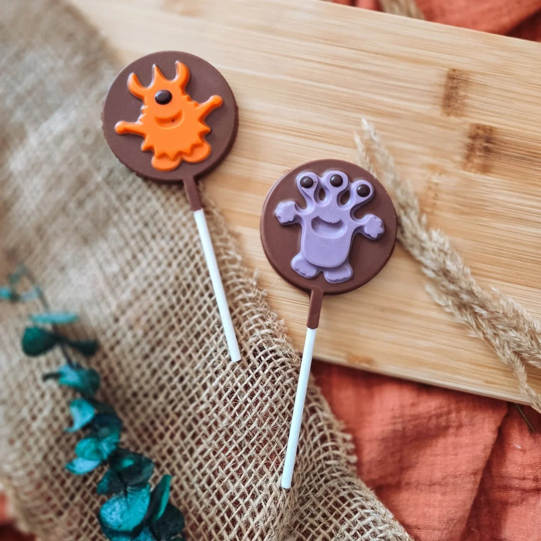 Artisanal Milk Chocolate Halloween Lollipop 25g