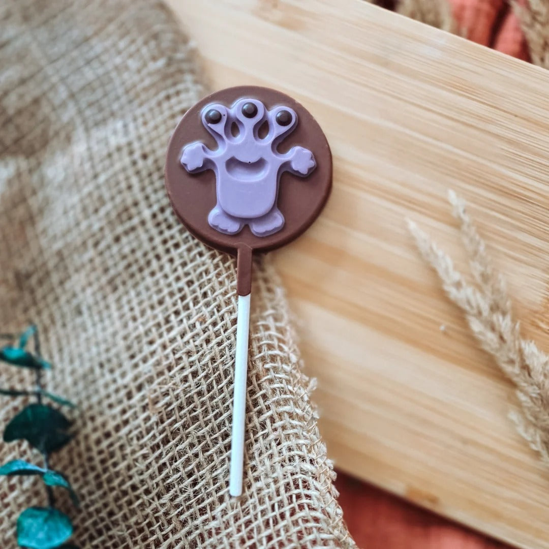 Artisanal Milk Chocolate Halloween Lollipop 25g