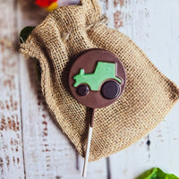 Artisanal Milk Chocolate Fall Harvest Lollipop 25g