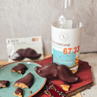 Moustache Dark Chocolate with Whiskey Caramel 50g