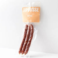Tipousse Artisanal Dry Sausage - Nature 90g
