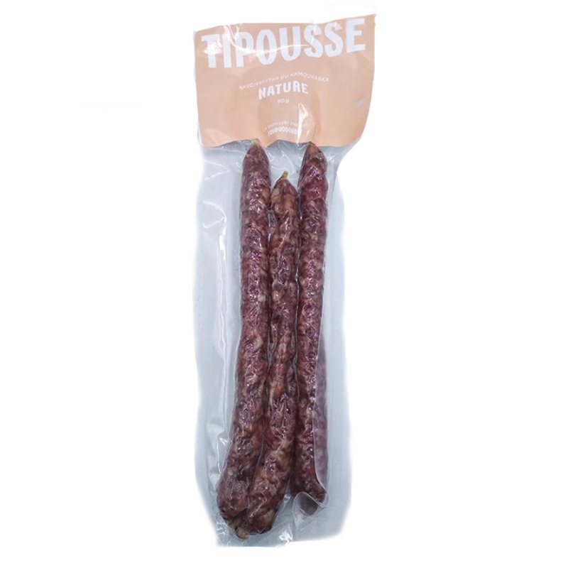 Tipousse Artisanal Dry Sausage - Nature 90g