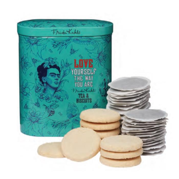 Frida Kahlo Tea & Biscuits Gift Tin 275g