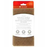 NEAT NUT Walnut Shell Scour Pads - Pack of 3