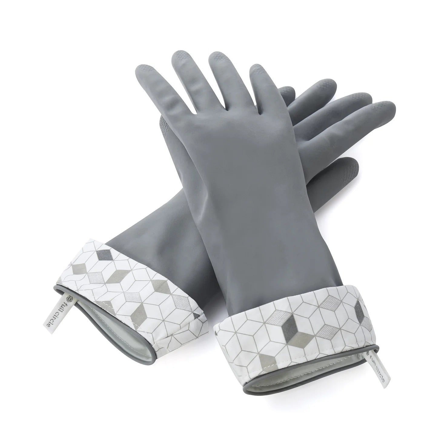 Splash Control Natural Latex Cleaning Gloves