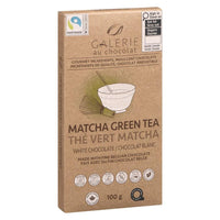 Chocolat blanc au thé vert matcha 100 g