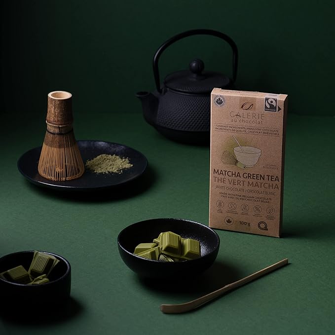 Chocolat blanc au thé vert matcha 100 g