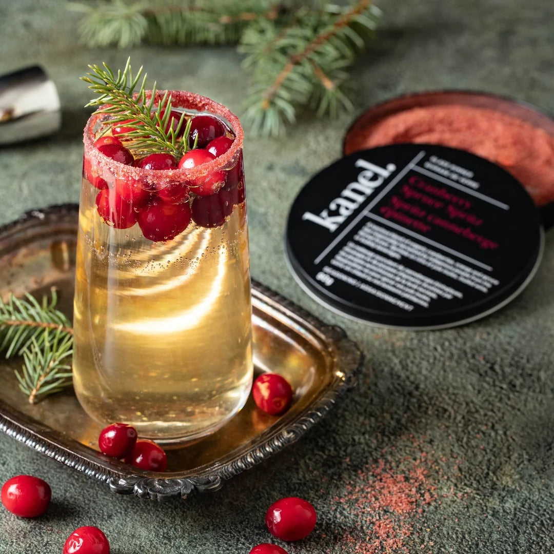 Cranberry Spruce Spritz Glass Rimmer 90g
