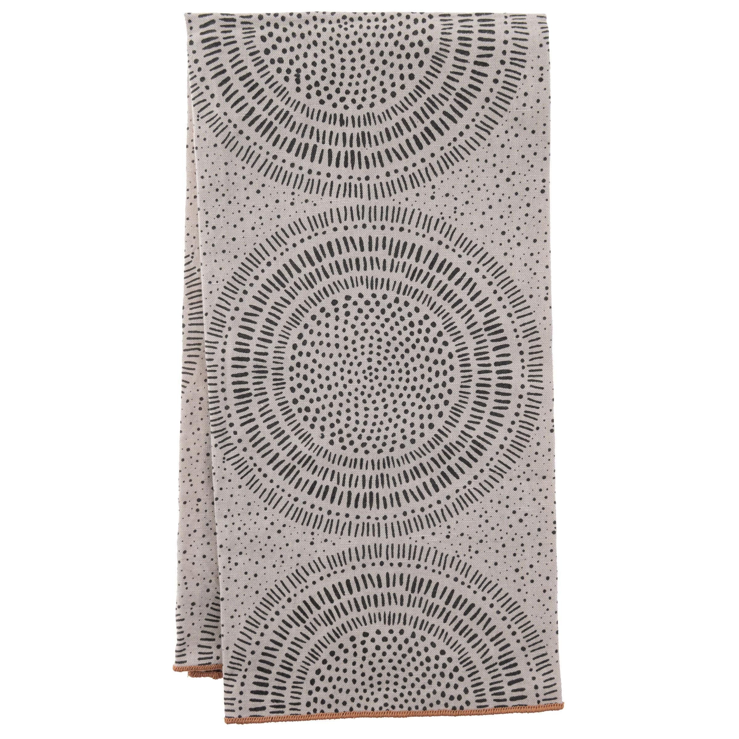 Torchon Cercles Peints