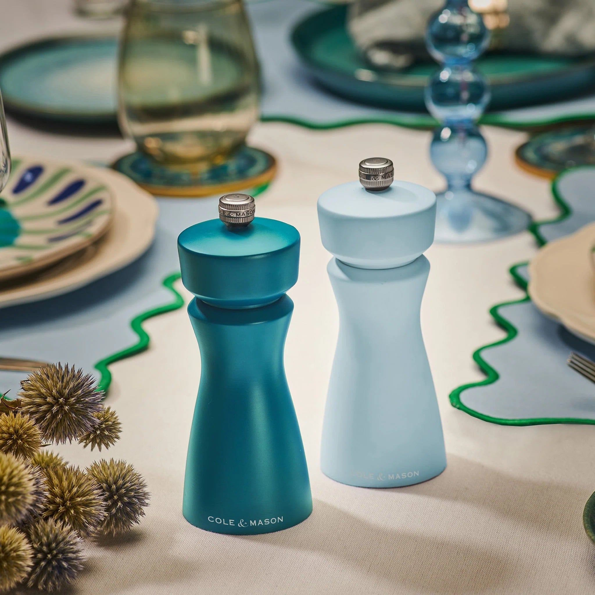 Kenton Salt & Pepper Mill - Blue Salt